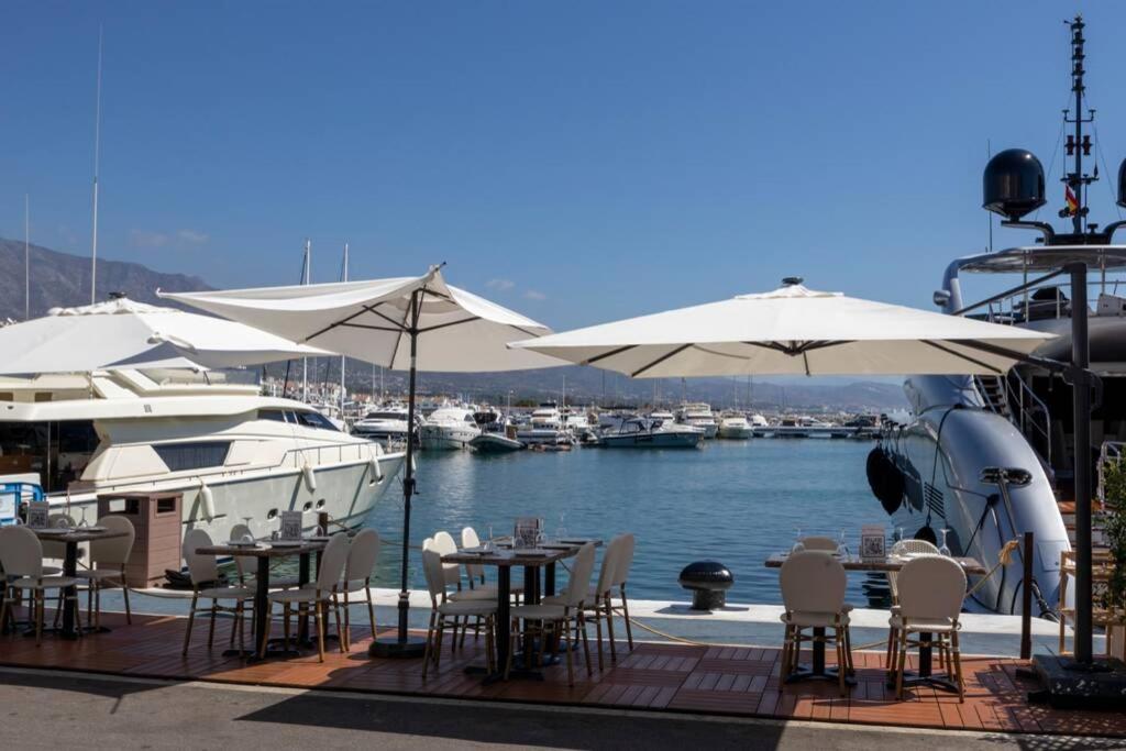 Puerto Banus Second Line, Luxury Apartement Marbella Eksteriør billede