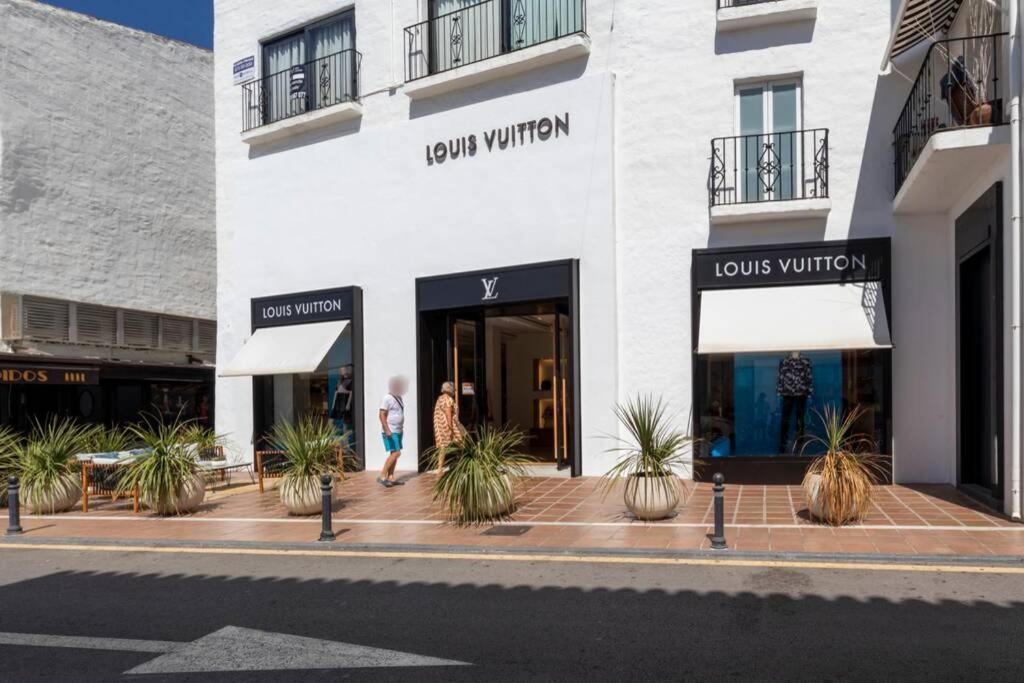 Puerto Banus Second Line, Luxury Apartement Marbella Eksteriør billede