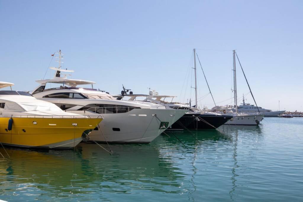 Puerto Banus Second Line, Luxury Apartement Marbella Eksteriør billede